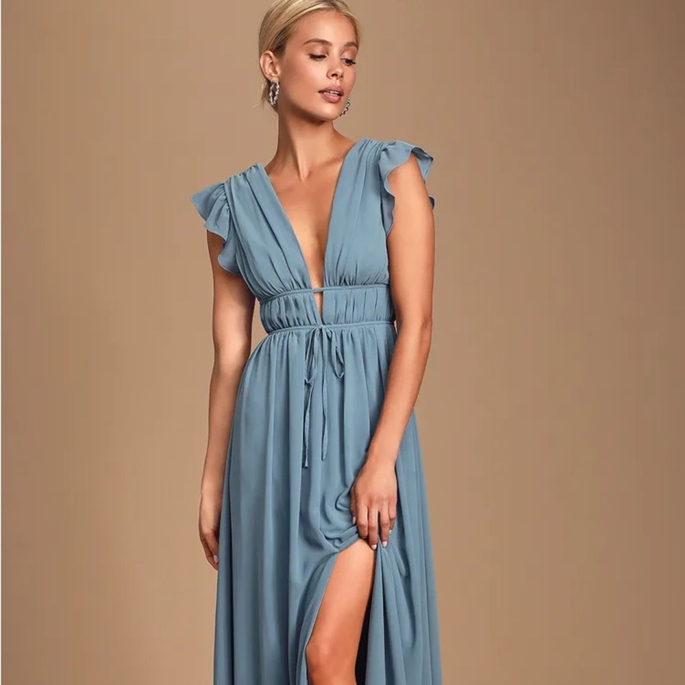 Lulu’s Ruffle Maxi Dress